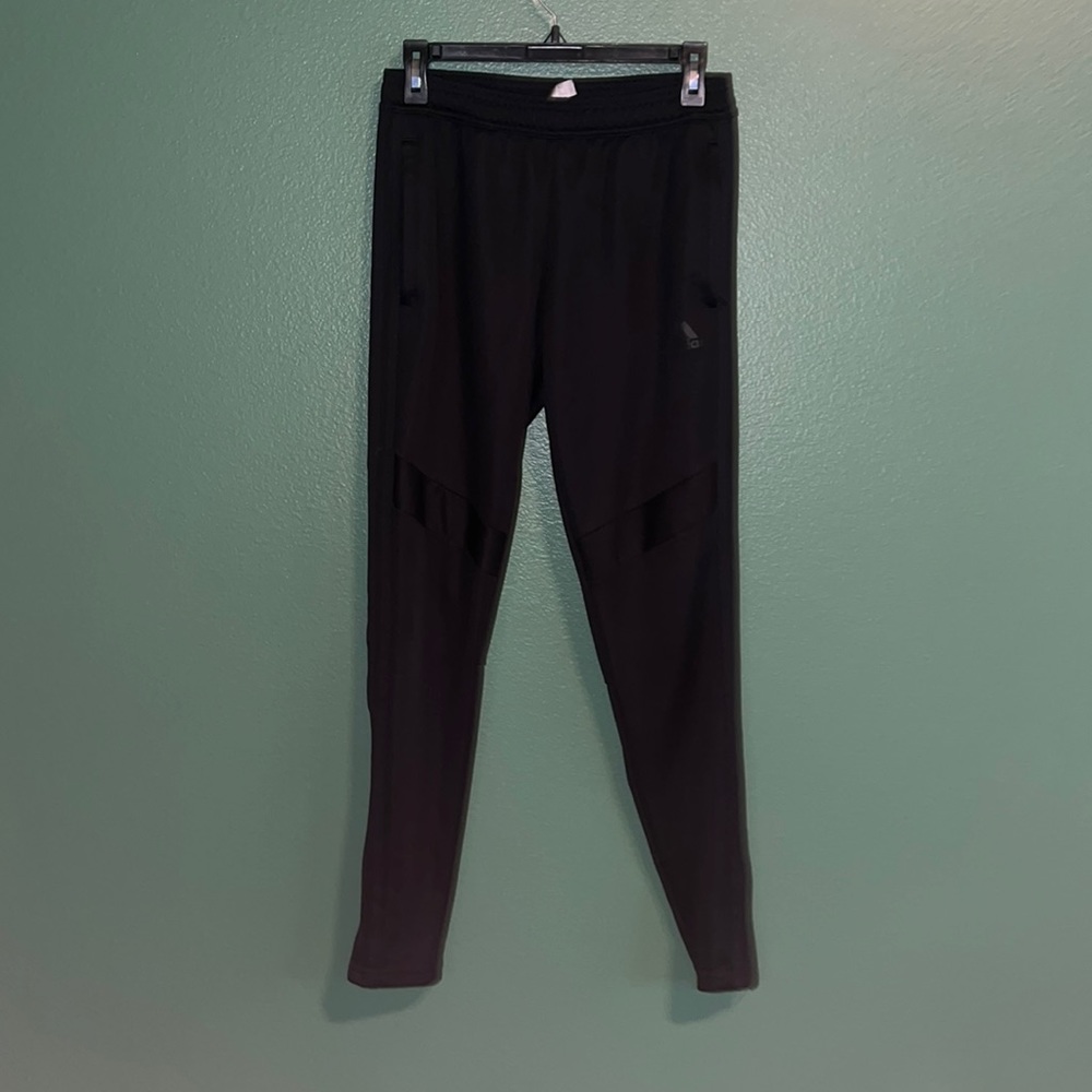 Original Adidas Black on Black Tracksuit Bottoms
